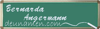 Bernarda Angermann Visitenkarte